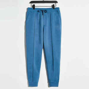 Vêtements de sport jogging pour hommes pull décontracté pantalon de survêtement rue couleur unie polaire survêtement de sport - Product Image 5