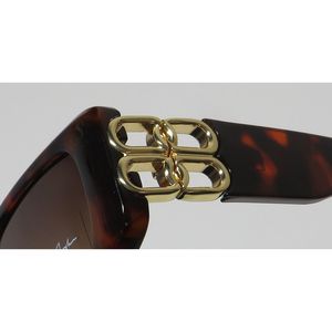 Occhiali da Sole Sean John SJS2021 per Donna, Protezione UV/UVB 100%, Lenti Sfumate Arancioni, Montatura Quadrata in PC Anti-Graffio, Stile Hip Americano - Product Image 5