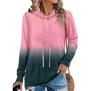 2025 femmes XS pull à capuche sweats Logo personnalisé décontracté vêtements d'hiver avec col zippé couleur unie Style d'automne - Product Image 1