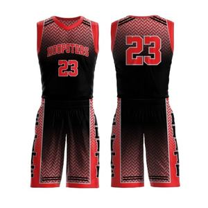 Nuevas llegadas: Uniforme de baloncesto para adultos de material transpirable, talla grande, personalizable, muestra gratuita - Product Image 4