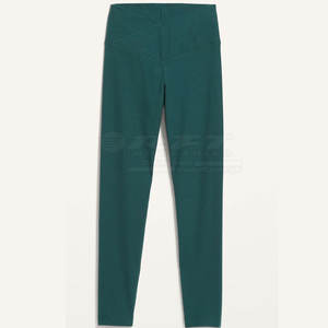 Mallas de mujer de cintura alta con tela elástica y diseño ajustado para yoga, fitness y uso diario, mallas de mujer - Product Image 1