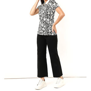 2026 imprimé polos 100% coton pour femmes Top qualité nouveau sur mesure coton Polyester femmes imprimé polos - Product Image 4
