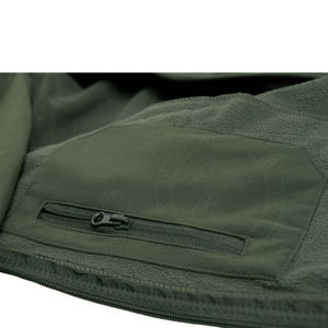 แจ็คเก็ตซอฟต์เชลล์ผู้ชาย ปรับแต่งโลโก้ได้ ผลิตจากโพลีเอสเตอร์/ไนลอน คอตั้ง ปิดซิป กันน้ำ ระบายอากาศ ไซส์พลัส แบบกลับด้านได้ - Product Image 4