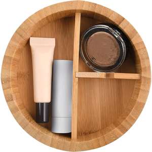 Miroir et boîte à bijoux ovale en bambou Spirella ALAIS - Product Image 6