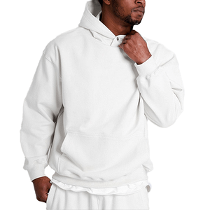 Sudaderas con capucha de alta calidad, sudaderas básicas con logotipo personalizado, pulóver, sudaderas gruesas de lana, sudaderas con capucha bordadas personalizadas, OEM - Product Image 2