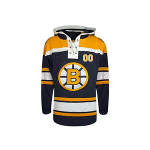 Sweat-shirt de hockey sur glace de haute qualité avec graphismes sublimés et poche kangourou, style veste, vêtements de sport - Product Image 2