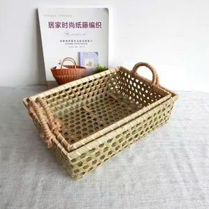 ตะกร้างานฝีมือไม้ไผ่ใส่น้ำตะกร้าซักผ้าสำหรับห้องครัวตกแต่งบ้านส่งตรงจากเวียดนาม - Product Image 5