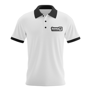 เสื้อโปโลผู้ชายผ้าโพลีเอสเตอร์คอตตอน PK ระบายอากาศได้ดี ทรงปกติ แขนครึ่งตัว ปักโลโก้ ผ้าถัก เหมาะสำหรับใส่เล่นกอล์ฟ - Product Image 2