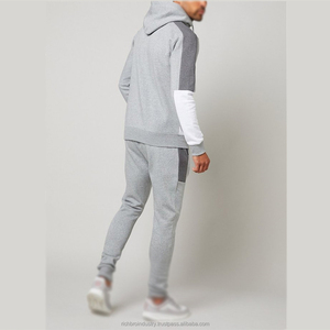Ropa deportiva cómoda de algodón para hombre al por mayor, logotipo personalizado, longitud completa, cremallera dividida, teléfono, canguro, bolsillo, conjunto de ropa de entrenamiento - Product Image 6