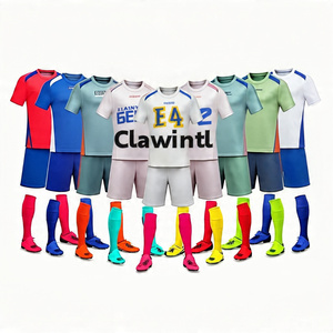 Ropa deportiva de fútbol de diseño personalizado, uniforme de equipo de fútbol, conjuntos de camisetas de fútbol de práctica para hombres, conjunto de camisetas de sublimación - Product Image 4