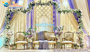 Escenario de Boda con Diseño Único, Pared de Velas para Recepción de Boda, Fondo de Velas para Noche de Bodas, Decoración de Escenario Real, Fondo para Australia - Product Image 6