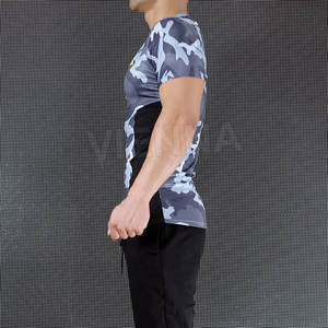 Camisetas de Hombre de Corte Ajustado de Poliéster y Algodón - Product Image 5