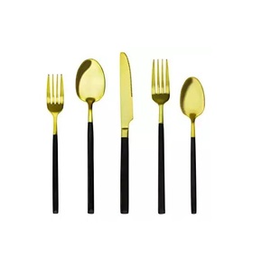 Luxury Modern Design Stainless Steel Mirror Polish Kitchen <b>Spoon</b> <b>Fork</b> Flatware <b>Set</b> for Restaurant <b>and</b> Hotel Use with Best Price - Product Image 6