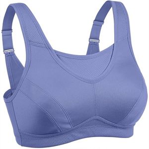 Soutien-gorge de yoga personnalisé de haute qualité pour femmes, vêtements d'entraînement réglables, logo avant à maintien élevé, grande taille, dos respirant - Product Image 5