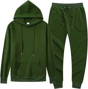 Conjunto de Sudadera con Capucha y Pantalones Deportivos Estampados Ecológicos Unisex, Tallas Grandes, Conjuntos Deportivos Personalizados al por Mayor, 2 Piezas, Chándal de Invierno para Hombre - Product Image 5