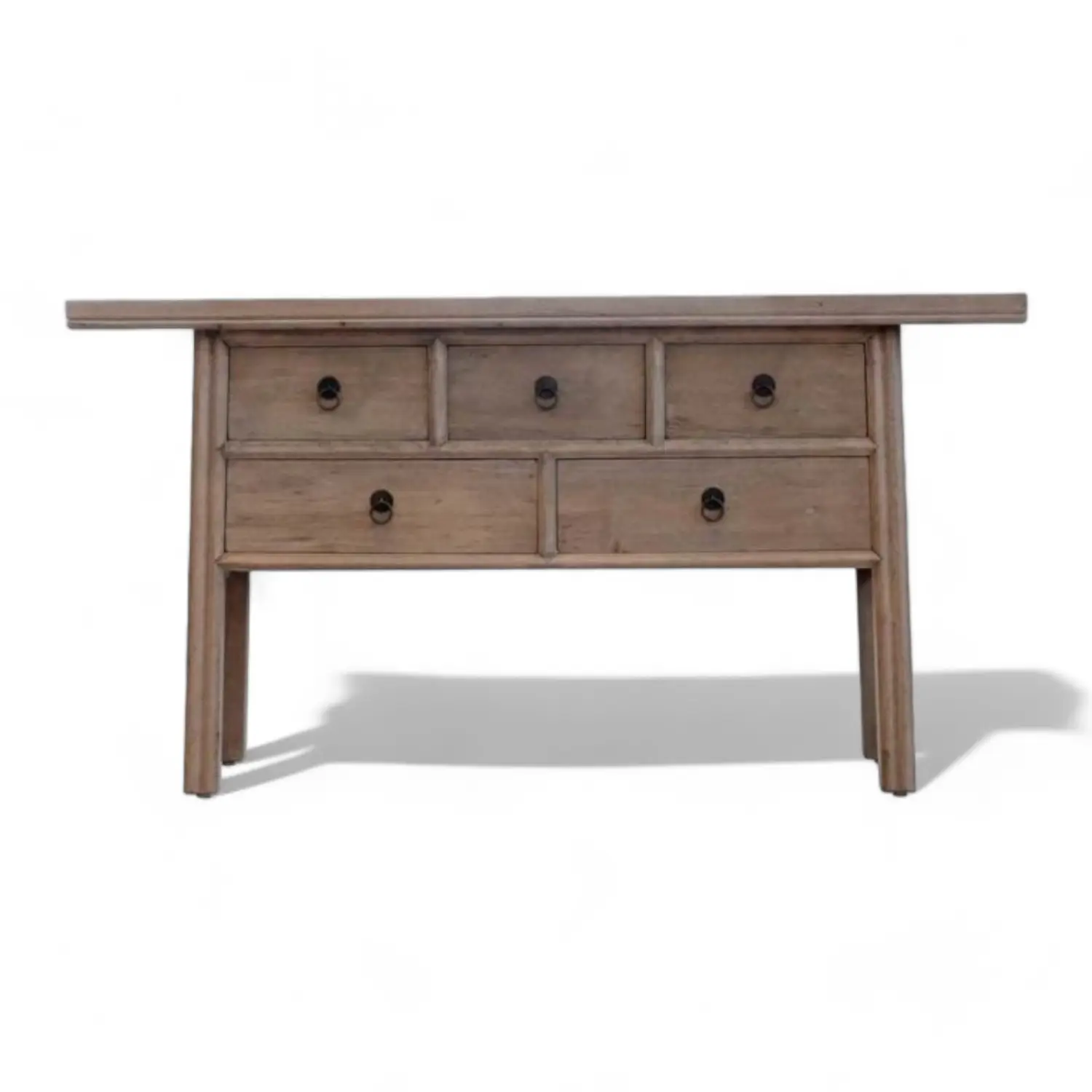 Móveis antigos de madeira Credenza cômoda Buffet de madeira de pinho antigo console para móveis de sala de estar