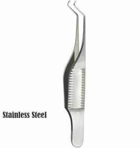 Forceps à capsule Hess 75 mm, manuel, acier inoxydable de haute qualité, certifié CE, instrument chirurgical - Product Image 4