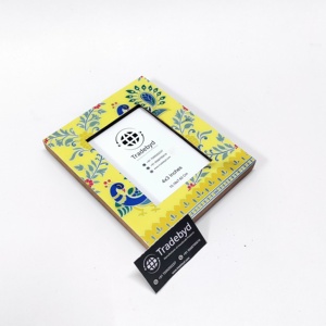 กรอบรูปแม่เหล็กตกแต่งด้วยกรอบรูป MDF เคลือบเงาสำหรับงานแต่งงานกลับไปที่โรงเรียนของขวัญอีสเตอร์โดย tradebyd - Product Image 4