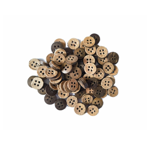 Botones de Cáscara de Coco Natural RTS para Ropa, Accesorios de Costura Hechos a Mano, a Granel para Confección de Prendas o Manualidades DIY de Vietnam - Product Image 3