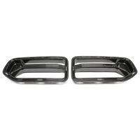 Pour BMW G87 M2 CS : Grilles de calandre avant en fibre de carbone préimprégnée de style CSL