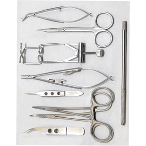 Kit de Instrumentos de Cirugía Oftálmica Veterinaria para Animales Grandes de Acero Inoxidable de Alta Calidad al por Mayor - Product Image 6