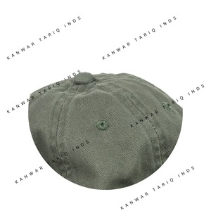 Casquette de baseball personnalisée unisexe 6 panneaux de haute qualité, réglable, incurvée, vintage, épaisse, en toile de coton, casquette de relance personnalisée pour cyclisme et plage - Product Image 3