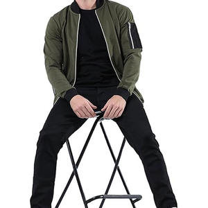 Nuevo estilo, venta al por mayor, chaquetas de bombardero para hombres, ajuste cómodo, manga larga, ropa de invierno, chaquetas de bombardero para hombres - Product Image 5