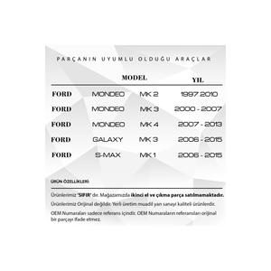 Seat Gear Metal Shaft 14 Cm para Ford Mondeo, Galaxy, S-max, Jaguar S-type, X-type - Product Image 4