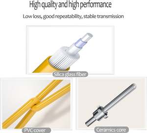 Cable de Conexión de <span class=keywords><strong>Fibra</strong></span> Óptica SC/UPC SC/APC Dúplex G652D, Cable de Puente, Pigtail para Uso en Redes FTTH Simplex <span class=keywords><strong>y</strong></span> Dúplex - Product Image 5