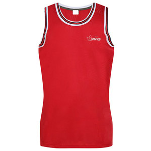 Maillot de basketball respirant à manches courtes pour hommes, grande taille, avec logo personnalisé, prix de gros - Product Image 1