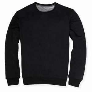 Conjunto Deportivo GLORY Unisex de Felpa de Algodón Negro, Sudadera de Cuello Redondo y Pantalones Jogger, Ecológico, Tallas Grandes, Diseño Casual de Invierno - Product Image 6