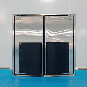 Porta <span class=keywords><strong>a</strong></span> Battente Antiurto <span class=keywords><strong>a</strong></span> Doppia Anta in Acciaio Inox Facile da Pulire Resistente agli Urti Direttamente dalla Fabbrica - Product Image 4