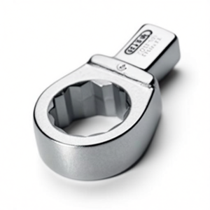 GEDORE 7212-19 Key White Ring Insertion Tool 19mm 9x12mm CV Steel <b>Wrench</b> - Product Image 3