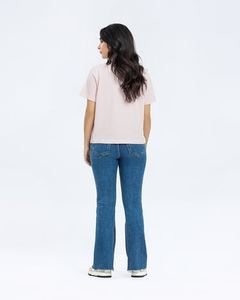 Etiqueta privada de mujer de gran tamaño para Polo Cómodo y transpirable de punto Patrón sólido Estilo informal - Product Image 4