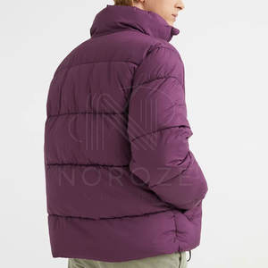 Chaqueta de invierno de burbuja de alta calidad con logotipo impreso personalizado OEM - Product Image 3