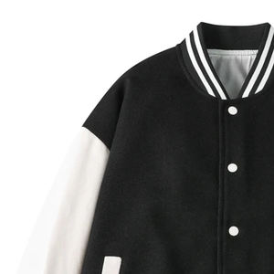 Veste brodée de haute qualité personnalisée Baseball Varsity Letterman Jacket Anime Brodé Bomber Varsity Jacket Hommes hiver jacket2026 - Product Image 3