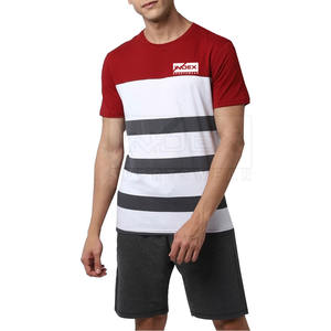 Ensemble T-shirt et short décontracté pour homme avec logo personnalisé imprimé, 100% coton respirant, taille plus, deux pièces pour l'entraînement en été - Product Image 1