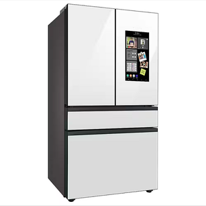 Refrigerador de 4 Puertas Francesas NUEVO y Más Vendido (29 Cu. pies) Ft.) con Family Hub en vidrio blanco - Product Image 2
