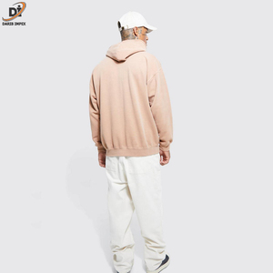 เสื้อฮู้ดสวมหัวโอเวอร์ไซส์วินเทจของผู้ชายผ้าฟลีซไซส์2024ดีไซน์ใหม่พิมพ์ลายไซส์ XS ฤดูหนาวขายส่ง - Product Image 3