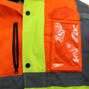 Veste de sécurité Cheep de haute qualité en gros veste de sécurité réfléchissante avec logos personnalisés couleurs et matériel veste pour homme - Product Image 4