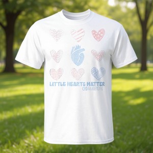 Camiseta para mujer del mes de concientización sobre la cardiopatía infantil Little Hearts Matter - Product Image 3