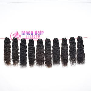 Precio al por Mayor, Producto Original, Cabello Humano Indio Virgen en Paquetes, Ondulado, Cutícula Natural, Suave y Sedoso, para la Venta por Exportación - Product Image 6