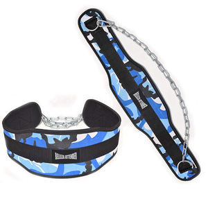 Weightlifting OEM Dip Belt with <b>Heavy</b> <b>Duty</b> EVA <b>Chain</b> Non-Slip & Adjustable for Unisex Gym Use-Added Weight Training - Product Image 6