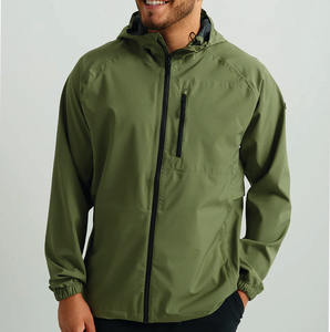 Chaqueta de invierno al aire libre de alta calidad para adultos transpirable a prueba de viento impermeable con cierre de cremallera ropa de pesca de punto - Product Image 1