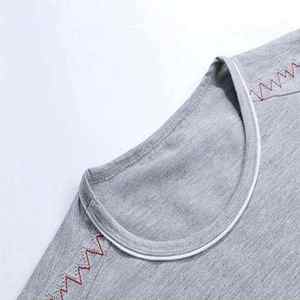 Conjunto de dos piezas de verano personalizado para hombre, camiseta y pantalones cortos con estampado informal transpirable, tejido térmico hecho en Pakistán 2025 - Product Image 2