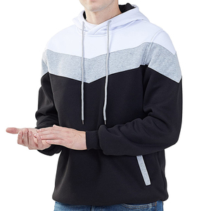 เสื้อฮู้ดผ้าคอตตอน500gsm สำหรับผู้ชาย, เสื้อมีฮู้ดผ้าฟลีซระบายความร้อนพิมพ์ยี่ห้อออกแบบโลโก้ได้ตามต้องการ - Product Image 3