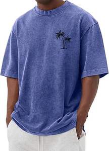 Boxy Fit DTG Impreso Oversized Streetwear Camiseta | Logotipo personalizado | Estilo Hip Hop de moda | OEM | MOQ bajo | Entrega rápida - Product Image 2