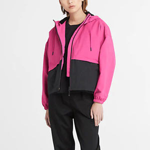 2025, venta al por mayor, chaqueta cortavientos personalizada para mujer, cortavientos de punto impermeable de talla grande con características transpirables - Product Image 1