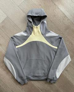 Sweat à capuche avec logo personnalisé sérigraphie pour hommes haute qualité sweats à capuche personnalisés avec impression poids lourd sweat à capuche surdimensionné - Product Image 5