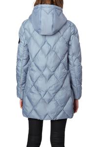 Veste d'hiver matelassée légère tendance pour femmes, manteau de haute qualité, logo personnalisé, design personnalisé, capuche longue, veste chaude - Product Image 5